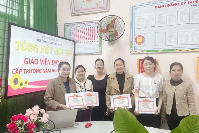 Tổng kết hội thi giáo viên dạy giỏi cấp trường năm học 2025-2026