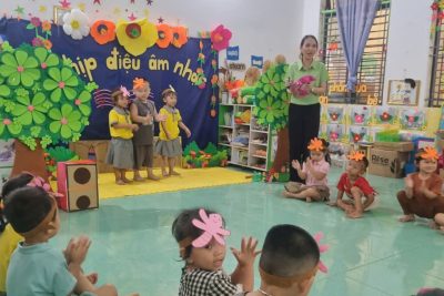 Hoạt động âm nhạc của lớp mẫu giáo 3 – 4 tuổi