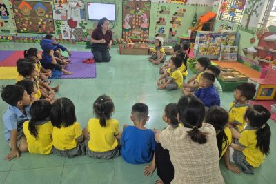 hoạt động chơi ở các góc lớp mẫu giáo 4-5 tuổi